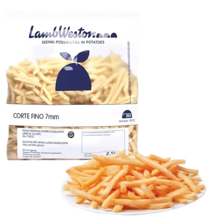 Papas fritas corte Fino Lamb Weston - 2,25 kg